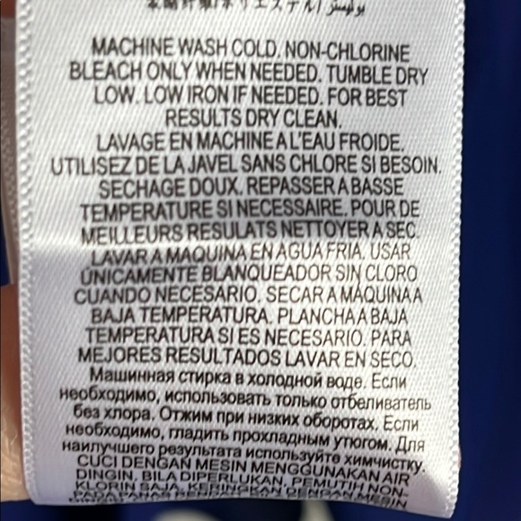 Women's BGBG Maxazria dress, orient blue, lace, knee length, dressy flowy short - Picture 9 of 16